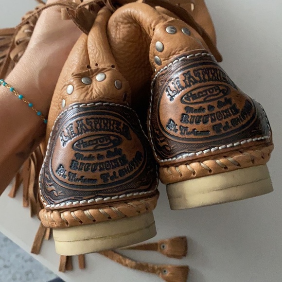 Fringe HECTOR boots tan - Picture 5 of 6